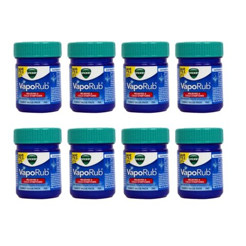 Vicks VapoRub Ointment 25ml - (Family Pack 8)