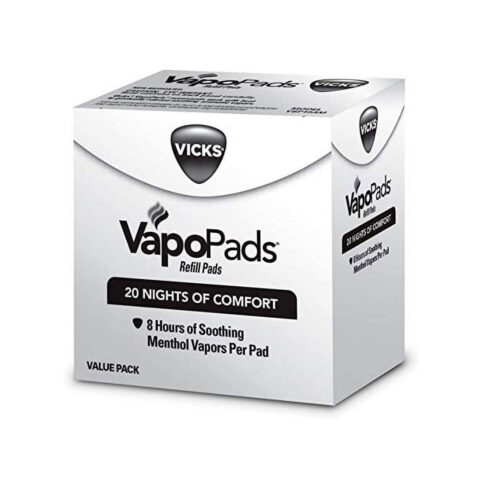 Vicks VapoPads Original Menthol Scent 20 Count Menthol Scented Vapor Pad Refi...