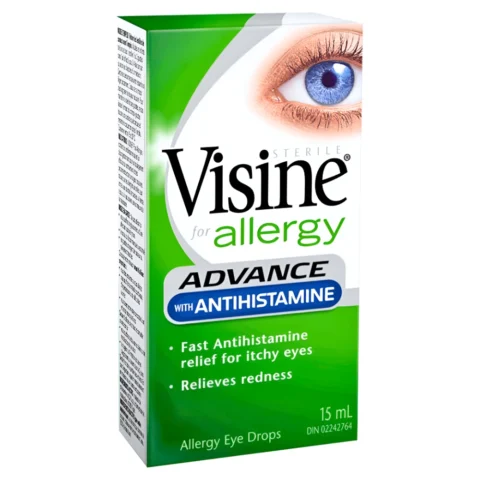 Visine® Advance with Antihistamine Allergy Eye Drops 15 mL (Per Each)