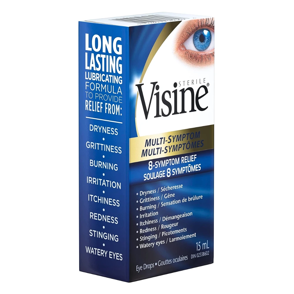Visine® Multi-Symptom Eye Drops 15 mL (Bottle)
