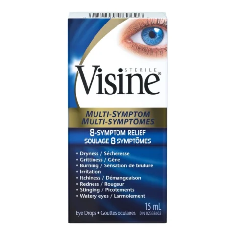 Visine® Multi-Symptom Eye Drops 15 mL (Per Each)