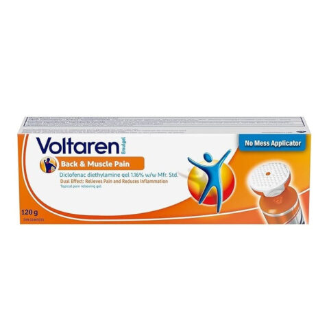 Voltaren Emulgel Back & Muscle Pain Topical Pain Relieving Gel - 120g