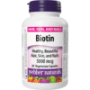 Webber Naturals Biotin Capsules - 5000mcg - 60s