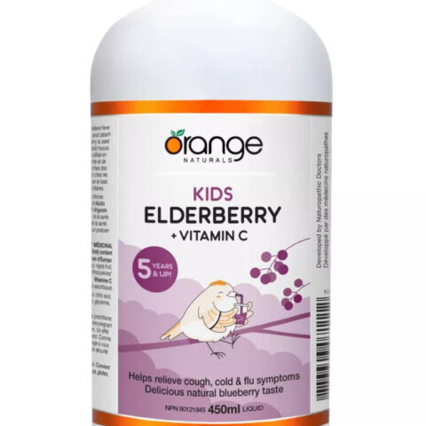 Orange Naturals: Kids Elderberry + Vitamin C