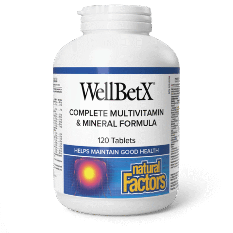 Natural Factors: WellBetX Complete Multivitamin & Mineral Formula