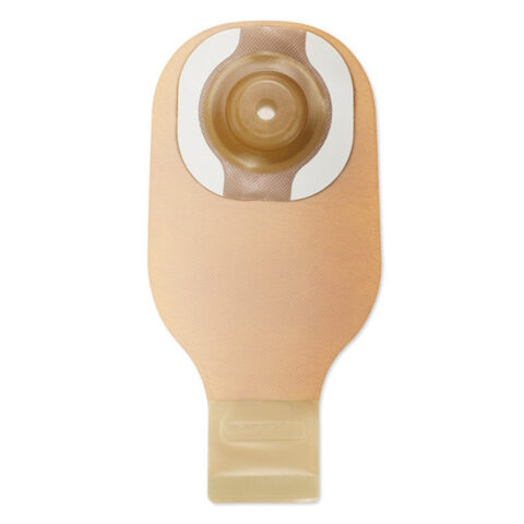 PREMIER CERAPLUS CONVEX 1-PIECE DRAINABLE POUCH W/ TAPE BORDER, LOCK N ROLL CLOSURE, ULTRA-CLEAR, CUT UP TO 2IN (51MM) BX/5