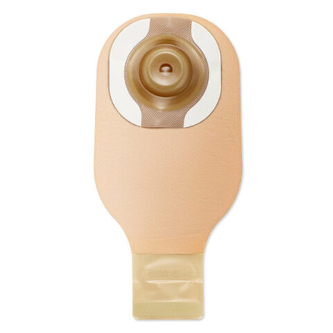 PREMIER CERAPLUS CONVEX 1-PIECE DRAINABLE POUCH W/ TAPE BORDER, LOCK N ROLL CLOSURE, BEIGE, W/FILTER, CUT UP TO 2IN (51MM) BX/5
