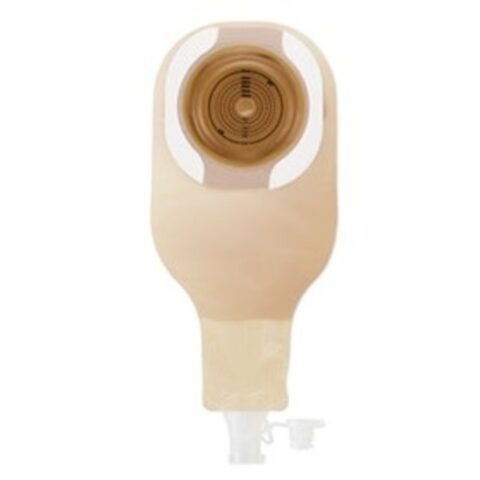 Soft Convex One-Piece Transparent Ostomy Pouch with Filter – 55mm