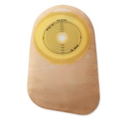 PREMIER ONE-PIECE 9" CLOSED POUCH TRANSPARENT SOFTFLEX CUT-TO-FIT FLAT OVAL SKIN BARRIER UP TO 2-1/2" X 3" STOMA FILTER AF300 W/O TAPE BORDER BX/30