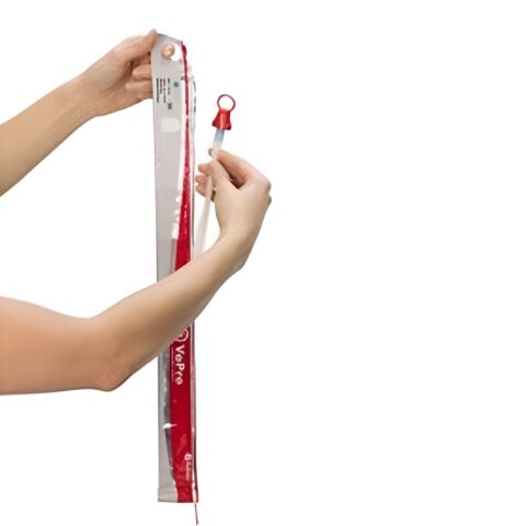 Vapro F-Style Touch-Free Hydrophilic Intermittent Catheter, Straight Tip,16 Fr., 16in Bx/30