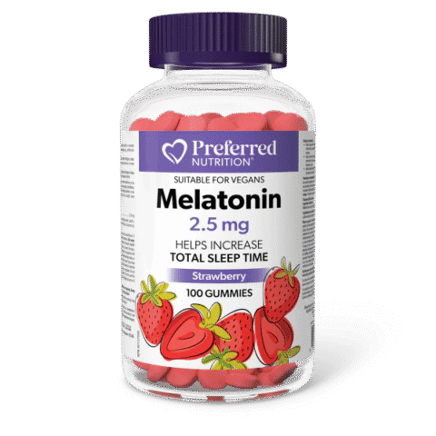 Preferred Nutrition: Melatonin 2.5 mg Gummies