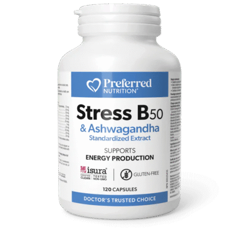 Preferred Nutrition: Stress B50 Ashwagandha