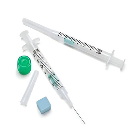 Syringe, 3 mL BD Preset™ with BD Luer-Lok™ tip. 23 G x 1 in BD Eclipse™ needle - 100/Case