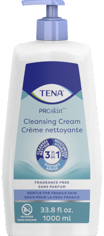 TENA Scent Free Cleansing Cream Washcream - 1000ml