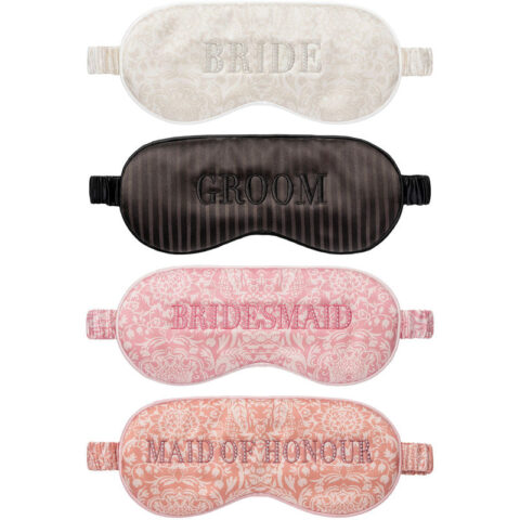 Slip pure silk sleep mask - bride
