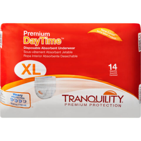 Premium DayTime Disposable Absorbent Underwear, X-Large