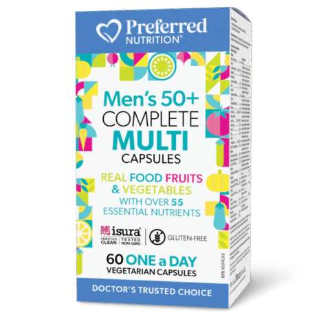 Preferred Nutrition: Men’s 50+ Complete Multi Capsules