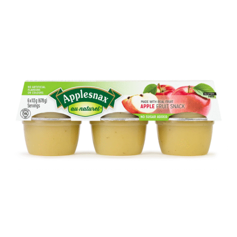 Applesnax: Applesauce Snack Cups